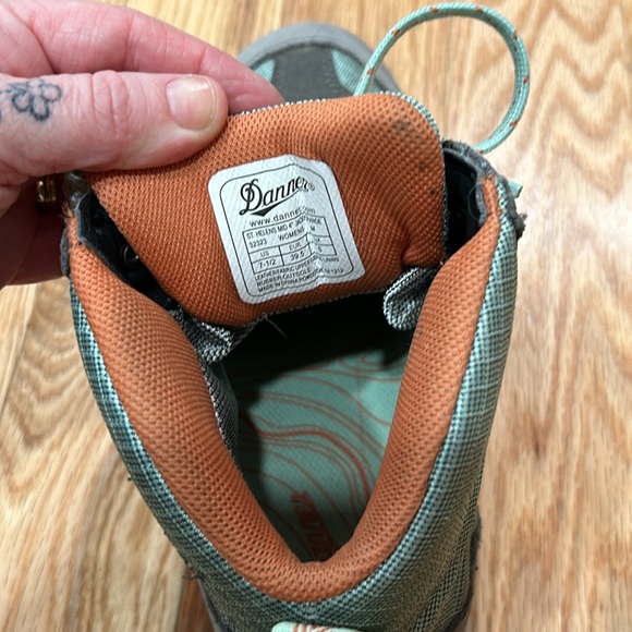 Danner Women Boot St Helens Mid 4in GTX Waterproof Hiking Boots Size 7.5 - Picture 13 of 13